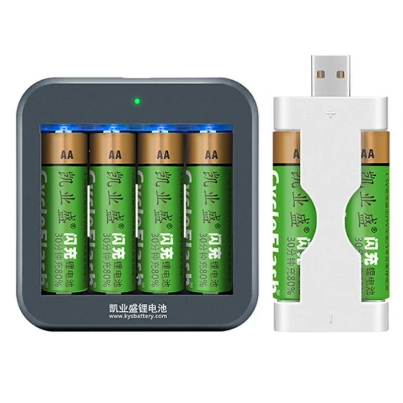 1.5V AA Rechargeable Lithium Batteries