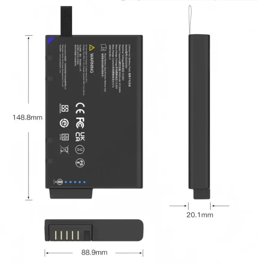 High Energy Density LiPo Battery