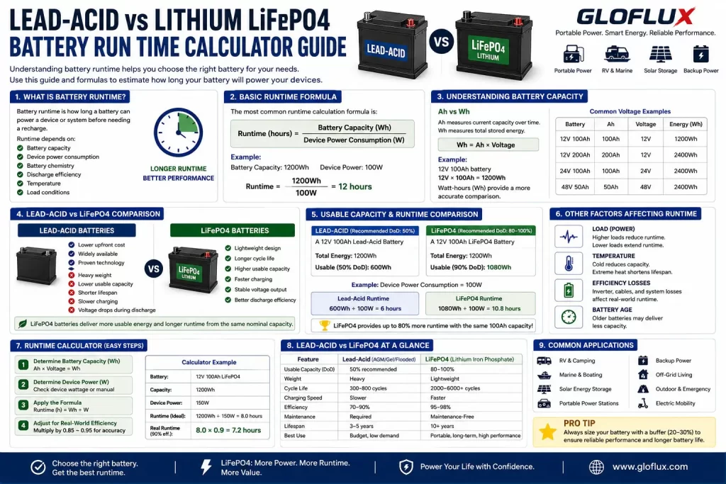 Lead-Acid vs LiFePO4 Battery