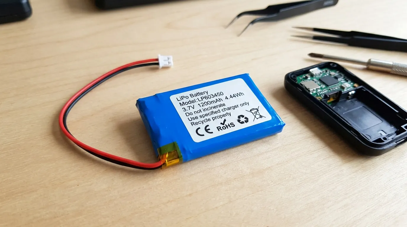 LiPo Battery for GPS Tracker
