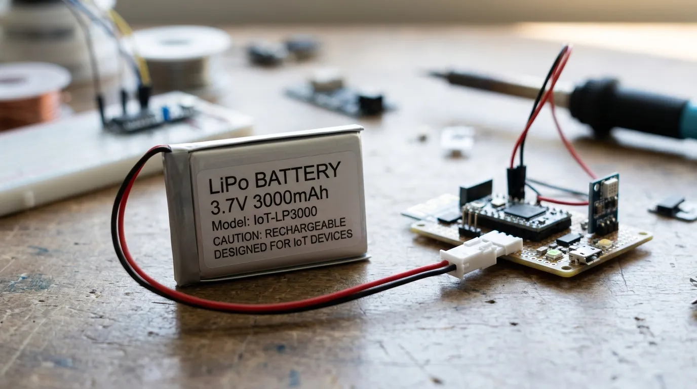 LiPo Battery for IoT Devices
