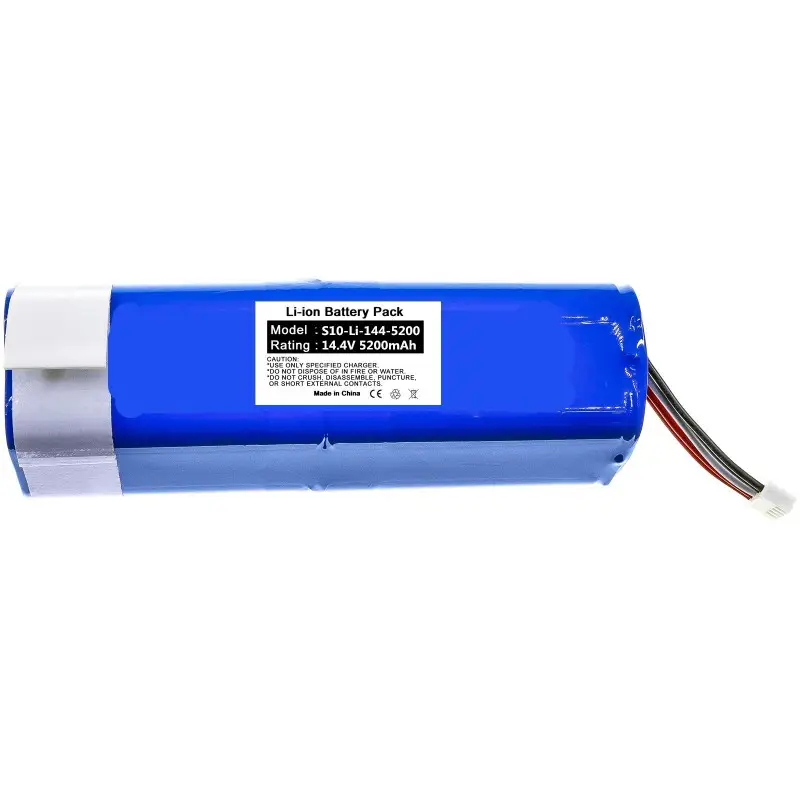 14.4V 5200mAh S10-Li-144-5200 Replacement Battery for Vacuum Cleaner