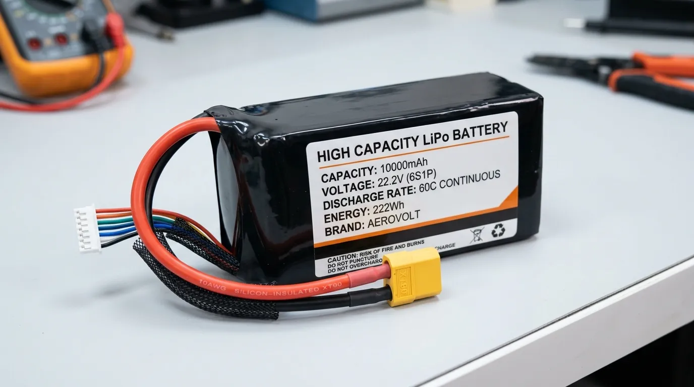High Capacity LiPo Battery