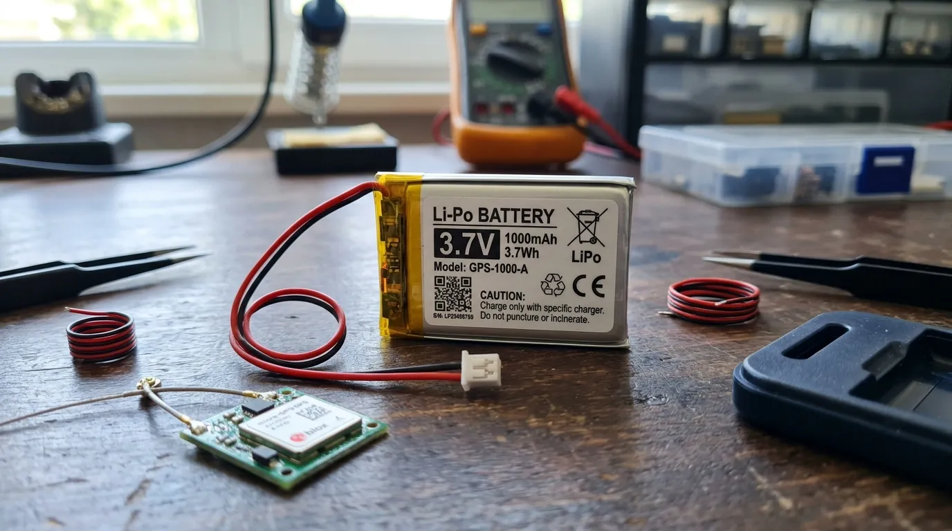 LiPo Battery for Tracking Devices