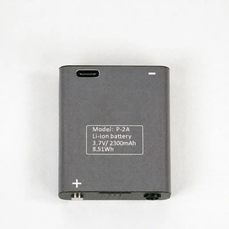 Rechargeable polymer lithium battery for outdoor LED headlamps