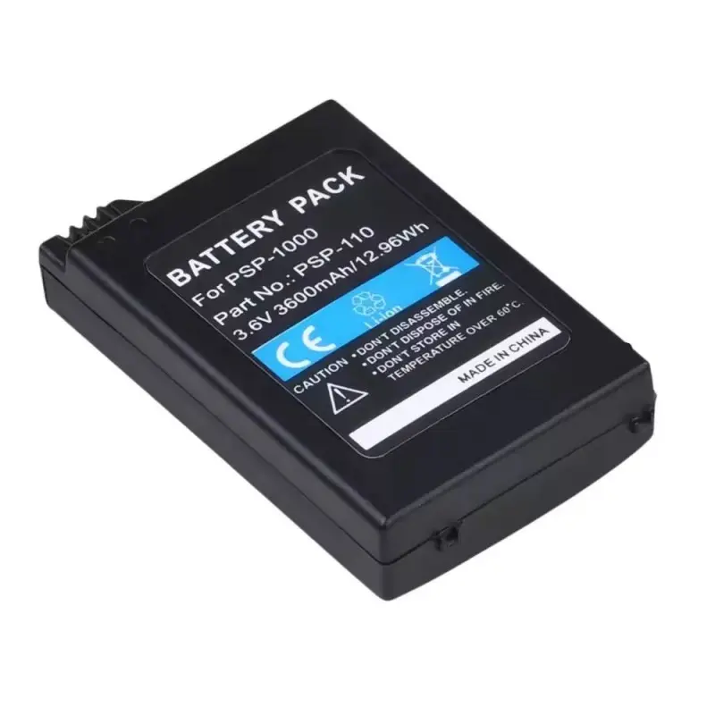 Sony PSP 1000 rechargeable lithium battery pack 1800mAh