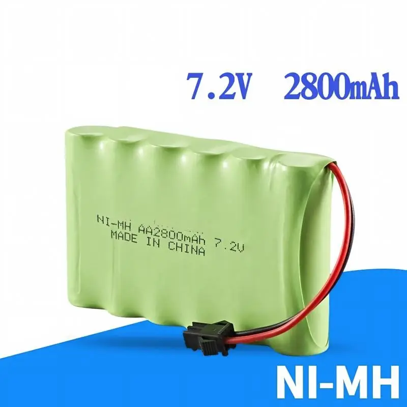 6V 2800mAh Ni-MH battery pack for security alarm systems