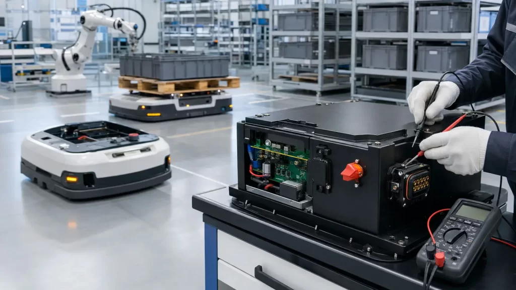 Robot AGV and AMR Battery Solutions