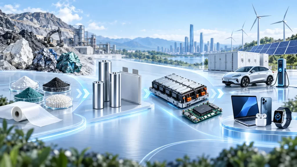 Lithium Battery Industry Chain